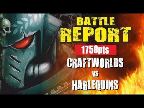 Craftworlds vs Harlequins 1750pts Battle Report