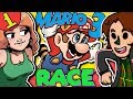 BLG VS GameFace! | Super Mario Bros 3 All Forts Race Part 1 | NES Mario 3 Casual Gameplay