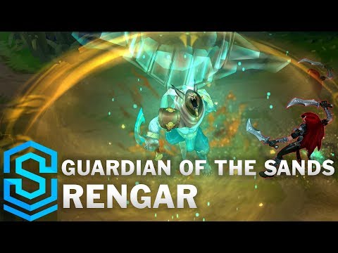 Guardian of the Sands Rengar Skin Spotlight - League of Legends