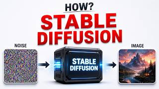 How Stable Diffusion Creates Images — And Why LoRA Changes Everything