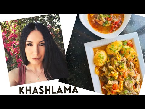 Armenian Khashlama- Beef Stew with Potatoes and Beer