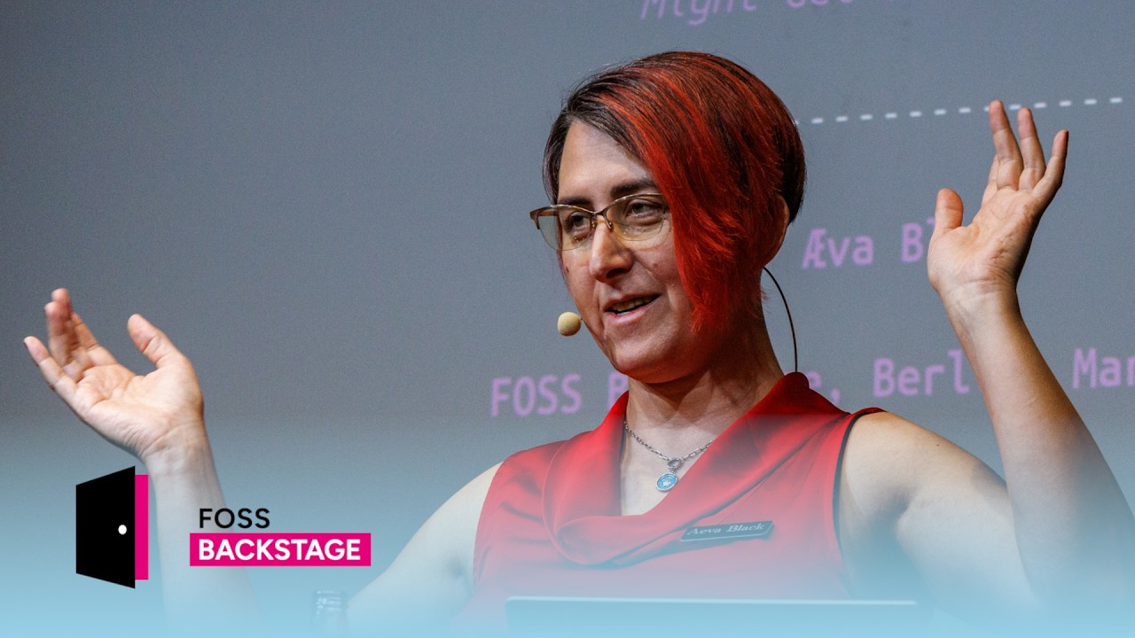 Æva Black – Can Open Source be Secure by Design? #FOSSBack