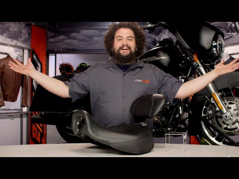 Mustang Solo Series Seats for Harley Review at RevZilla.com