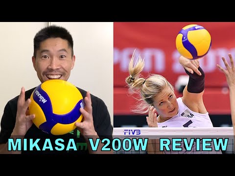 Vaikų tinklinio kamuolys Mikasa VS220W, mėlynas, d.5 video
