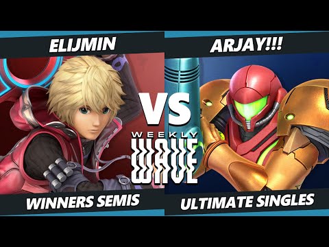 Weekly Wave 27 Winners Semis - elijmin (Shulk) Vs. ARJAY!!! (Samus) SSBU Ultimate Tournament