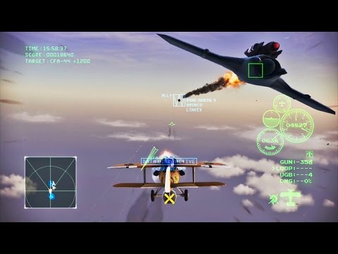 Ace Combat Infinity - Sky Kid vs Butterfly Master ( QFA-44 Carmilla ...