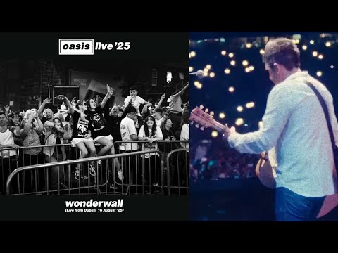 Oasis 'Wonderwall' Live in Dublin 16th August 2025 PRO ish SHOT in 4K