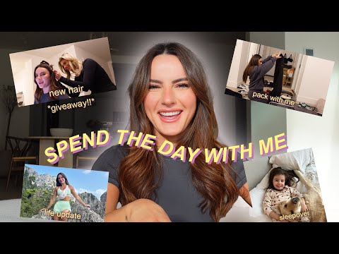 SPEND THE DAY WITH ME | LIFE UPDATES, GIVEAWAY AND MORE | Krissy Cela
