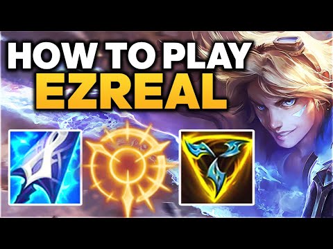 HOW TO PLAY EZREAL ADC - Season 12 Ezreal Guide | Best Ezreal Build & Runes Season 12