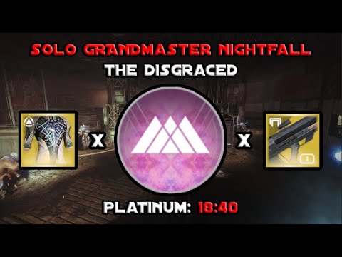 Solo Grandmaster Nightfall - The Disgraced - Prismatic Warlock w/ Mataiodoxía [Destiny 2]