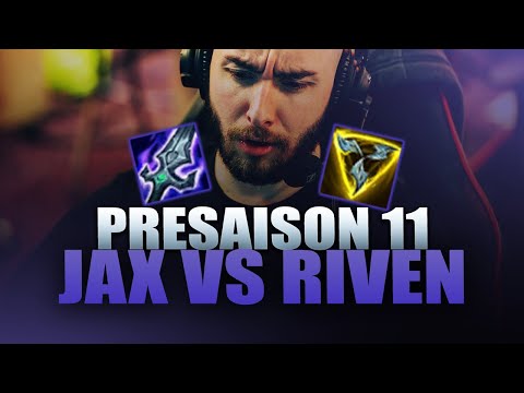 ALDERIATE - JAX VS RIVEN - PRÉSAISON 11 - JE DOIS TESTER JAX RUSH TRIFORCE (VERSÃO COMPLETA)