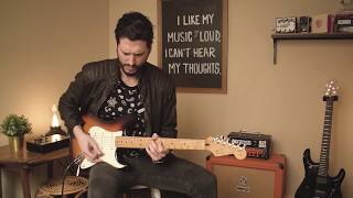 Video thumbnail for Born Under a Bad Sign blues, Thermion Breakthru Overdrive pedal by Ferran Leal