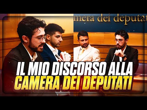 Il MIO DISCORSO alla CAMERA dei DEPUTATI!