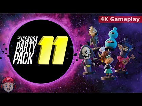 The Jackbox Party Pack 11 4K Gameplay Longplay [4 Players, All Games] on Nintendo Switch 2