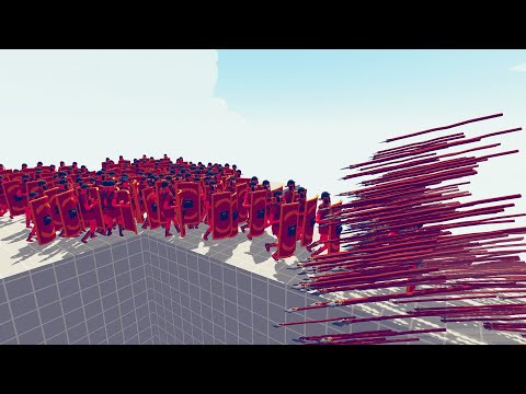 100X SHIELD BEARERS VS EVERY RANGED GOD - TOTALLY ACCURATE BATTLE SIMULATOR