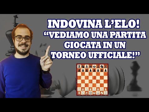 APERTURA INGLESE | INDOVINA L'ELO | PARTITE DI SCACCHI COMMENTATE