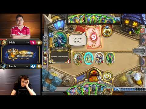 Eddie vs Purple - Hearthstone Grandmasters Americas S2 2019 - Week 2