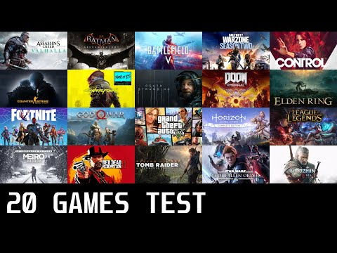 LAPTOP MSI VECTOR GP66 15,6'' i7-12700H RTX 3070Ti 16GB RAM - 20 GAMES TEST