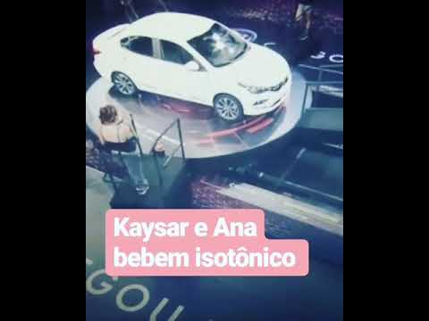 Veja produção  da kaysar e ana Clara isotônico BBB2018