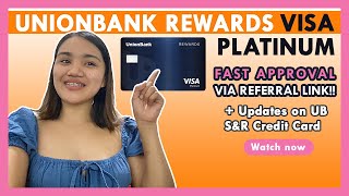 [EXTENDED until JUNE 30] FAST APPROVAL UB Rewards Visa Platinum Credit Card NO ANNUAL FEE FOR LIFE