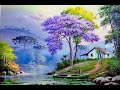 25🍒Letting Go... Jeff Wahl, Beautiful Landscape Painting
