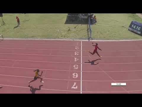 100m Hurdles Final | Class 1 Girls | 2024 Anthrick Corporate Area Meet | SportsMax TV