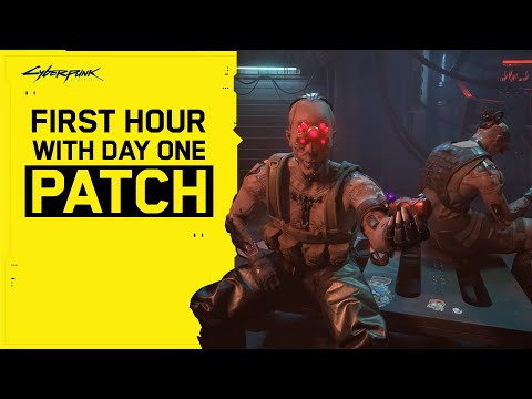 Cyberpunk 2077 4K Psycho/RT | 1st hour on Day One Patch (v1.03) + E3 2018 Lightning & HUD mods