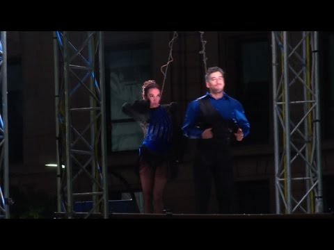 Record à Buenos Aires : un tango à 60 mètres de haut