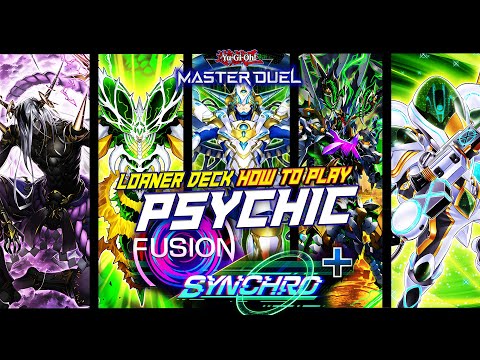 MASTER DUEL - HOW TO PLAY! LOANER DECK PSYCHIC - FUSION X SYNCHRO+ FESTIVAL 2026