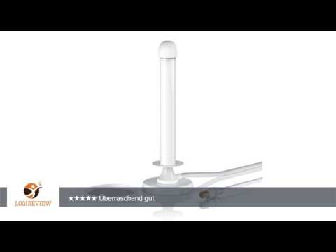 CSL - 30dB DVB-T / DVB-T2 digitale Stabantenne | TV / PC / MAC | leistungsstarke DVB-T-Antenne mit