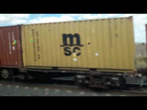 5MC2 train to Griffith at Donnybrook passing lane with Great Southern Loco leading