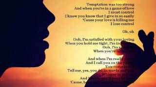 Polly Cutter   I'm Satisfied with lyrics scrolling