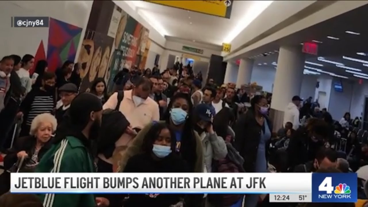JetBlue Flight Bumps Airplane at JFK Airport, 2nd UNUSUAL Incident in Days | News 4 Now thumbnail