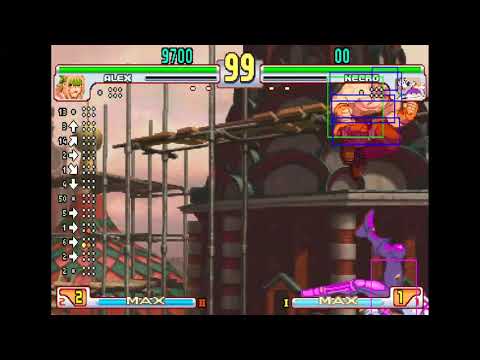Street Fighter III: Third Strike - Alex Corner Crossup Explained