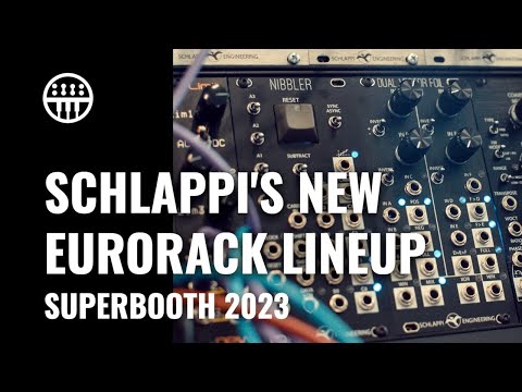 Schlappi Engineering Nibbler & Dual Vector Foil | Superbooth 2023 | Thomann