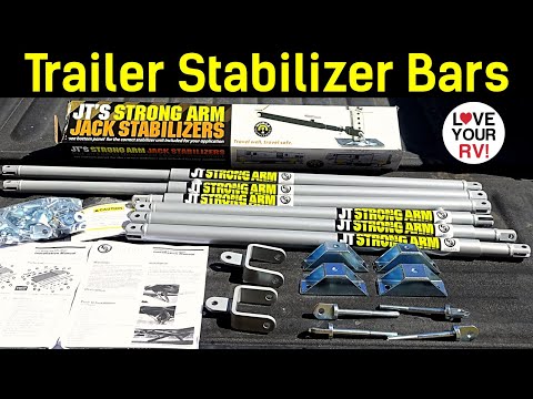 JT's Strong Arm Trailer Jack Stabilizers from LCI (Install and Review)