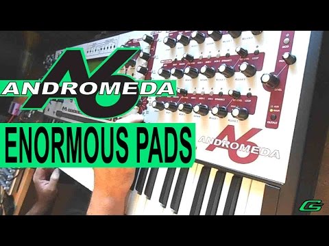 Alesis Andromeda Unleashes Enormous Pad Soundscapes Demo #4