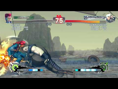 SSF4 AE 2012 ASUS GTX 560 DCUII TI gameplay test 3