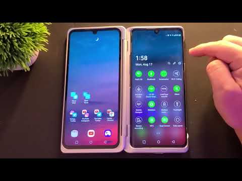 LG Velvet How to Multi-App Open 2 Apps at Same Time!