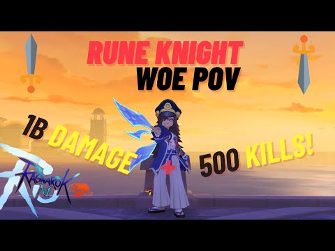 500 KILLS + 1 BILLION Damage WOE | Ragnarok M: Classic
