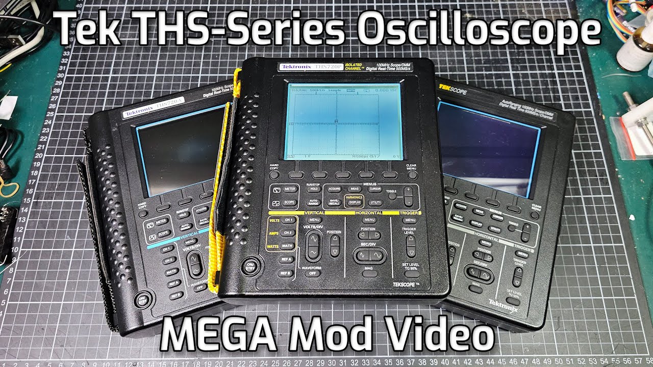 Tektronix THS700 Series Oscilloscope Mega Video