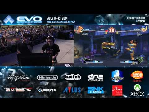 Gamerbee (Adon) vs Taiga (Yun) - Evo 2014 USF4