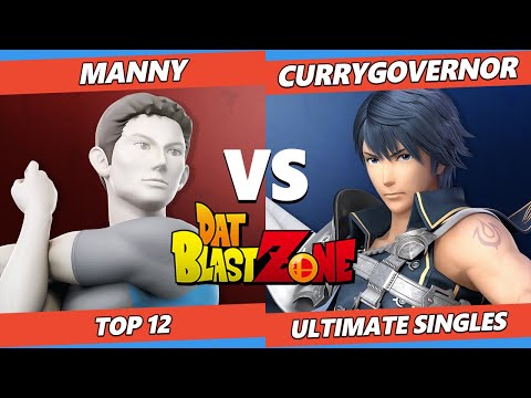 DAT BlastZone 32 Top 12 - Manny (Wii Fit, Zelda) Vs. CurryGovernor (Chrom) SSBU Ultimate Tournament