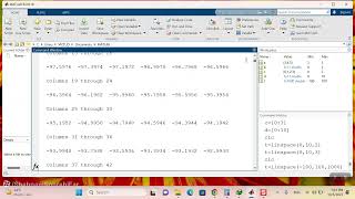 Matlab - Sect 28 - Creating Vectors with Evenly Spaced Elements