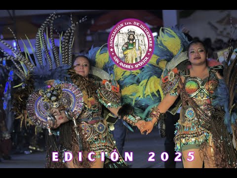 Segunda Parte de presentación de convite, Asociación primero de diciembre edicion 2025, San Andrés S
