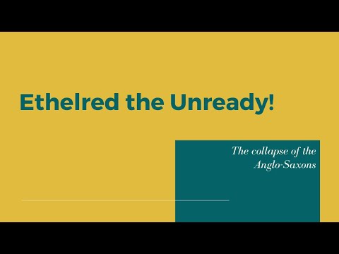 Ethelred the Unready!