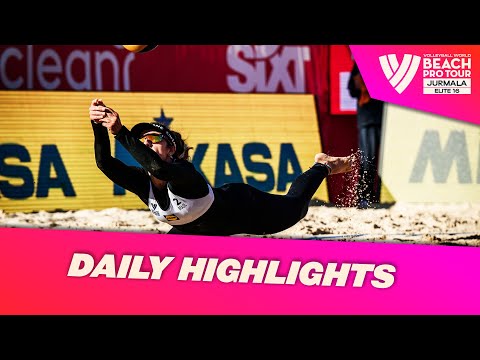 Day 4 of Jurmala 2022! 🔥 Women's Elite16 Highlights #BeachProTour