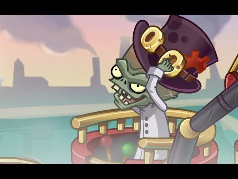 Plants vs. Zombies 2 Chinese Version New Update Steam Ages Zombot Animated Trailer