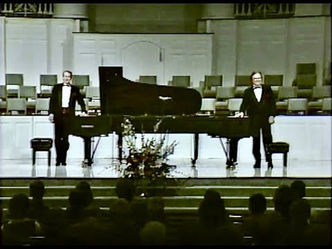Stephen Nielson - Ovid Young -- 2-Piano Concert in Baton Rouge  2-23-97