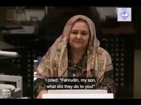 Genocid u Ahmićima - Potresno svjedočenje majke Fahrana Ahmića